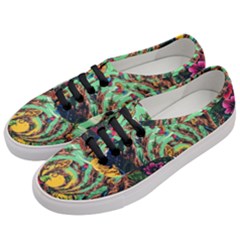 Monkey Tiger Bird Parrot Forest Jungle Style Women s Classic Low Top Sneakers