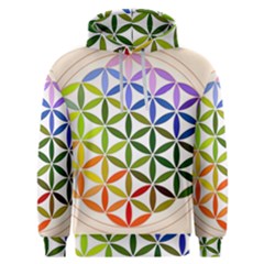 Mandala Rainbow Colorful Men s Overhead Hoodie