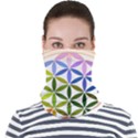 Mandala Rainbow Colorful Face Seamless Bandana (Adult) View1