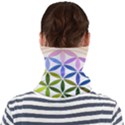 Mandala Rainbow Colorful Face Seamless Bandana (Adult) View2