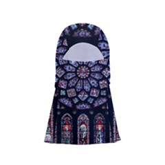 Chartres Cathedral Notre Dame De Paris Stained Glass Adjustable Balaclava Face Mask