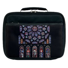 Chartres Cathedral Notre Dame De Paris Stained Glass Lunch Bag