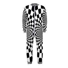 Geomtric Pattern Illusion Shapes Onepiece Jumpsuit (kids)