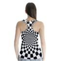 Geomtric Pattern Illusion Shapes Racer Back Sports Top View2