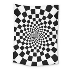 Geomtric Pattern Illusion Shapes Medium Tapestry