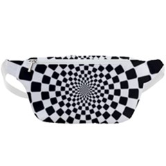 Geomtric Pattern Illusion Shapes Waist Bag 