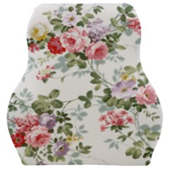 Floral Elements Peony Chinese Rose Car Seat Velour Cushion 