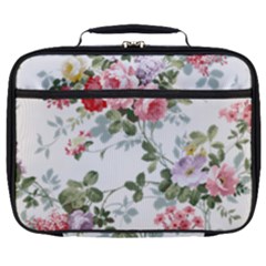 Floral Elements Peony Chinese Rose Full Print Lunch Bag