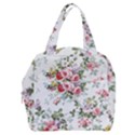 Floral Elements Peony Chinese Rose Boxy Hand Bag View1