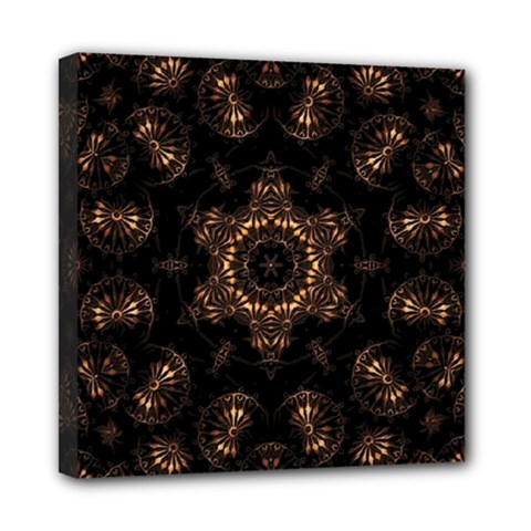 Bronze Age Mandala Mini Canvas 8  X 8  (stretched)