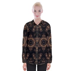 Bronze Age Mandala Womens Long Sleeve Shirt