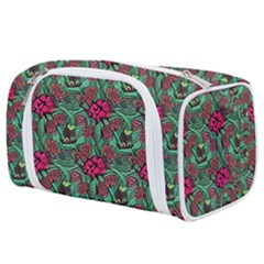 Retro 1880s Flowers Pattern 3 Toiletries Pouch