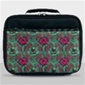 Retro 1880s Flowers Pattern 3 Lunch Bag View1