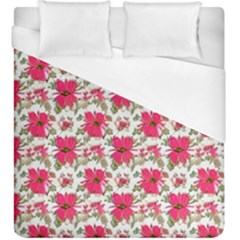 Retro 1880s Flowers Pattern 14 Duvet Cover (king Size)