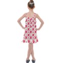 Retro 1880s Flowers Pattern 14 Kids  Overall Dress View2