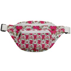 Retro 1880s Flowers Pattern 14 Fanny Pack