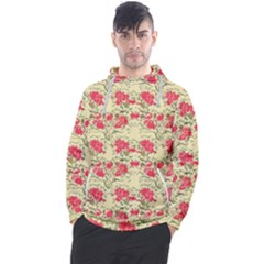 Retro 1880s Flowers Pattern 18 Men s Pullover Hoodie