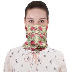 Retro 1880s Flowers Pattern 18 Face Covering Bandana (adult) by violetheavensky