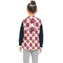 Retro 1880s Flowers Pattern 21 Kids  Hooded Puffer Vest View2