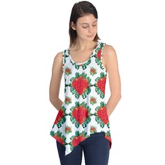 Retro 1880s Flowers Pattern 13 Sleeveless Tunic