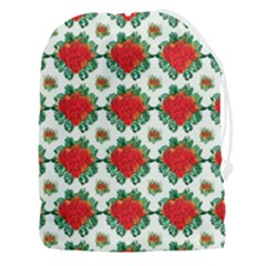 Retro 1880s Flowers Pattern 13 Drawstring Pouch (3xl)