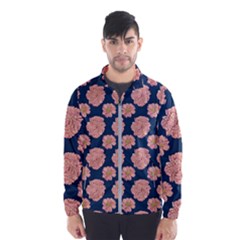 Retro 1880s Flowers Pattern 16 Men s Windbreaker