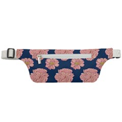 Retro 1880s Flowers Pattern 16 Active Waist Bag by violetheavensky