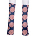 Retro 1880s Flowers Pattern 16 Crew Socks View2