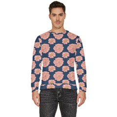 Retro 1880s Flowers Pattern 16 Men s Fleece Sweatshirt