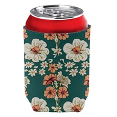 Retro 1880s Flowers Pattern 20 Can Holder