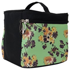 Retro 1880s Flowers Pattern 24 Make Up Travel Bag (big)