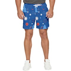 Christmas Pattern Tree Design Men s Runner Shorts by Paksenen