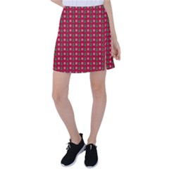 Snowflake Christmas Tree Pattern Tennis Skirt