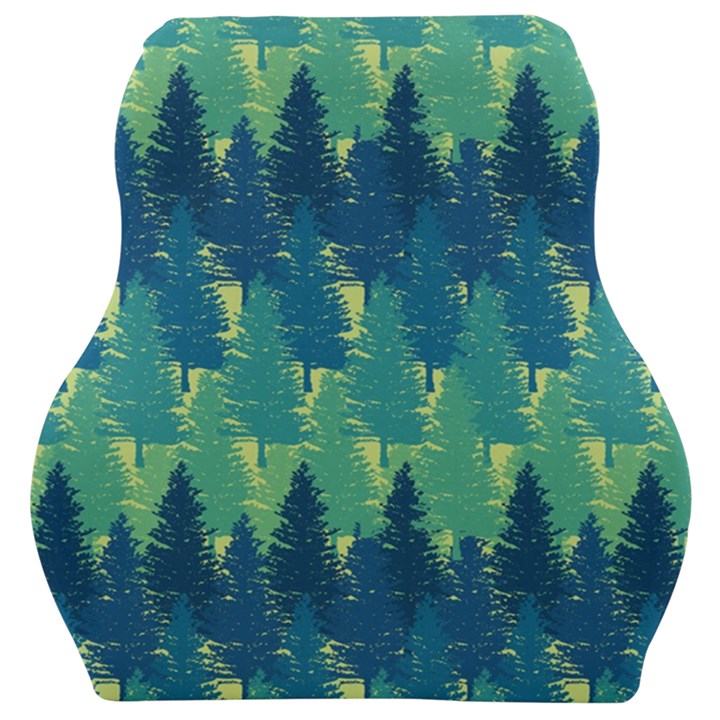 Christmas Trees Pattern Digital Paper Seamless Car Seat Velour Cushion 