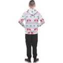 Red Green And Blue Christmas Themed Illustration Men s Pullover Hoodie View2