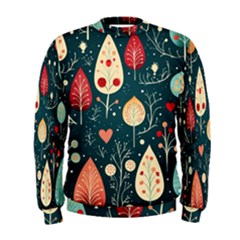 Christmas Tree Pattern Men s Sweatshirt