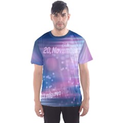 Ddr 20, November Purple Shirt Men s Sport Mesh T-shirt