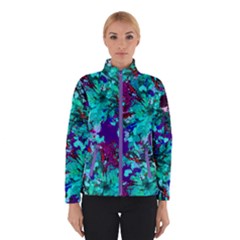 Chaqueta Mujer  Flor Azul  by gussiartists