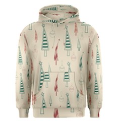 Trees Christmas Holiday Pattern Men s Core Hoodie