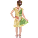 Citrus Fruit Healthy Vitamin Kids  Short Sleeve Dress View2