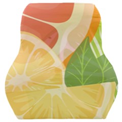 Citrus Fruit Healthy Vitamin Car Seat Back Cushion  by Paksenen