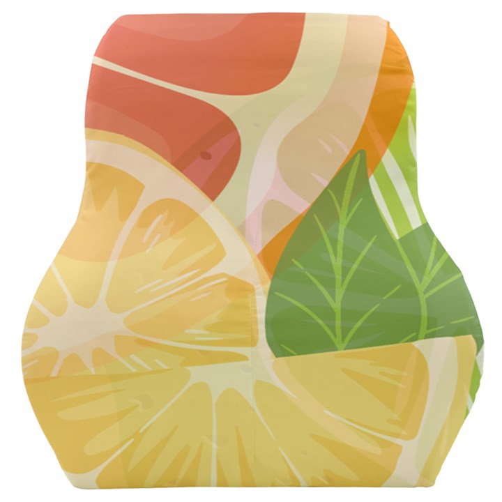 Citrus Fruit Healthy Vitamin Car Seat Back Cushion 