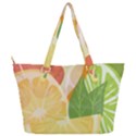 Citrus Fruit Healthy Vitamin Full Print Shoulder Bag View2