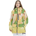 Citrus Fruit Healthy Vitamin Women s Multi Pockets Zip Ski and Snowboard Waterproof Breathable Jacket View1