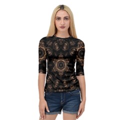 Bronze Age Mandala Quarter Sleeve Raglan T-shirt