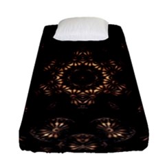 Bronze Age Mandala Fitted Sheet (single Size)