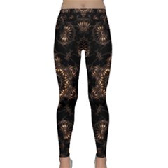 Bronze Age Mandala Classic Yoga Leggings by MRNStudios