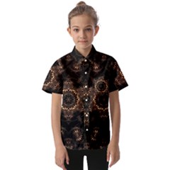 Bronze Age Mandala Kids  Short Sleeve Shirt