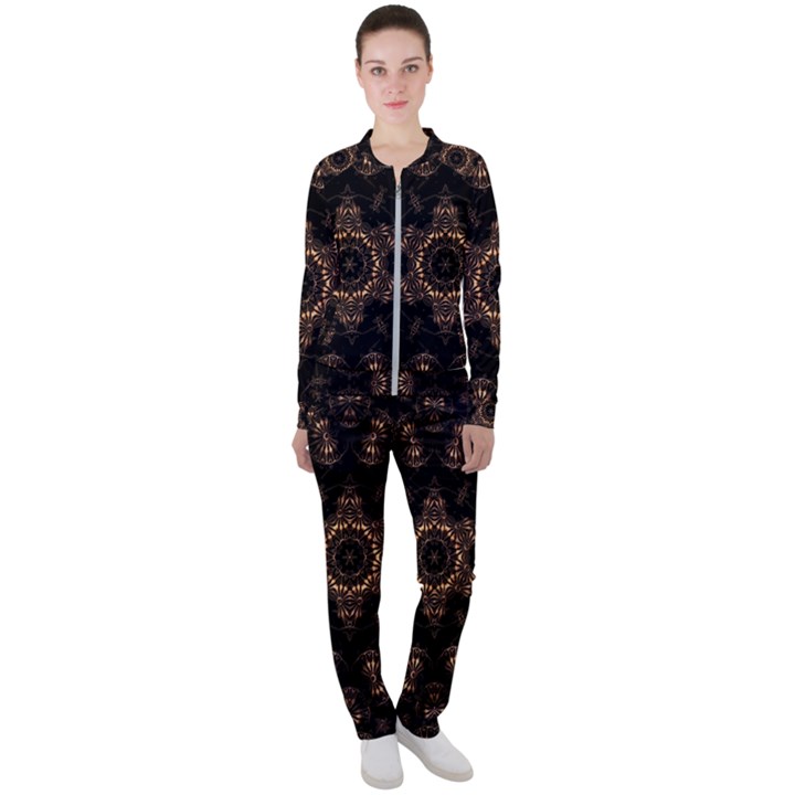 Bronze Age Mandala Casual Jacket and Pants Set