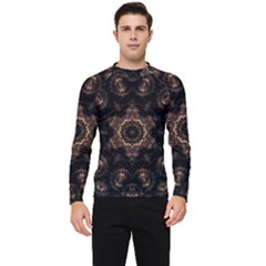 Bronze Age Mandala Men s Long Sleeve Rash Guard by MRNStudios